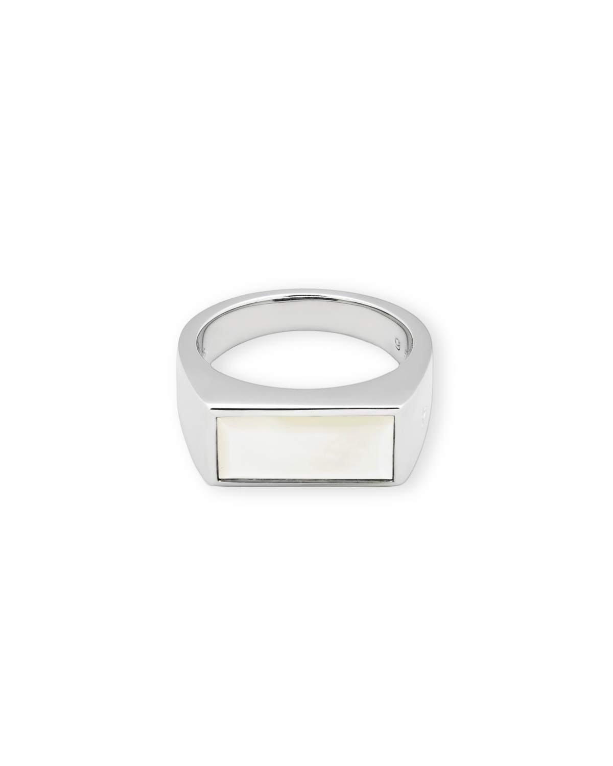 MORE is LOVE | Tom Wood - Peaky Ring White - Rings