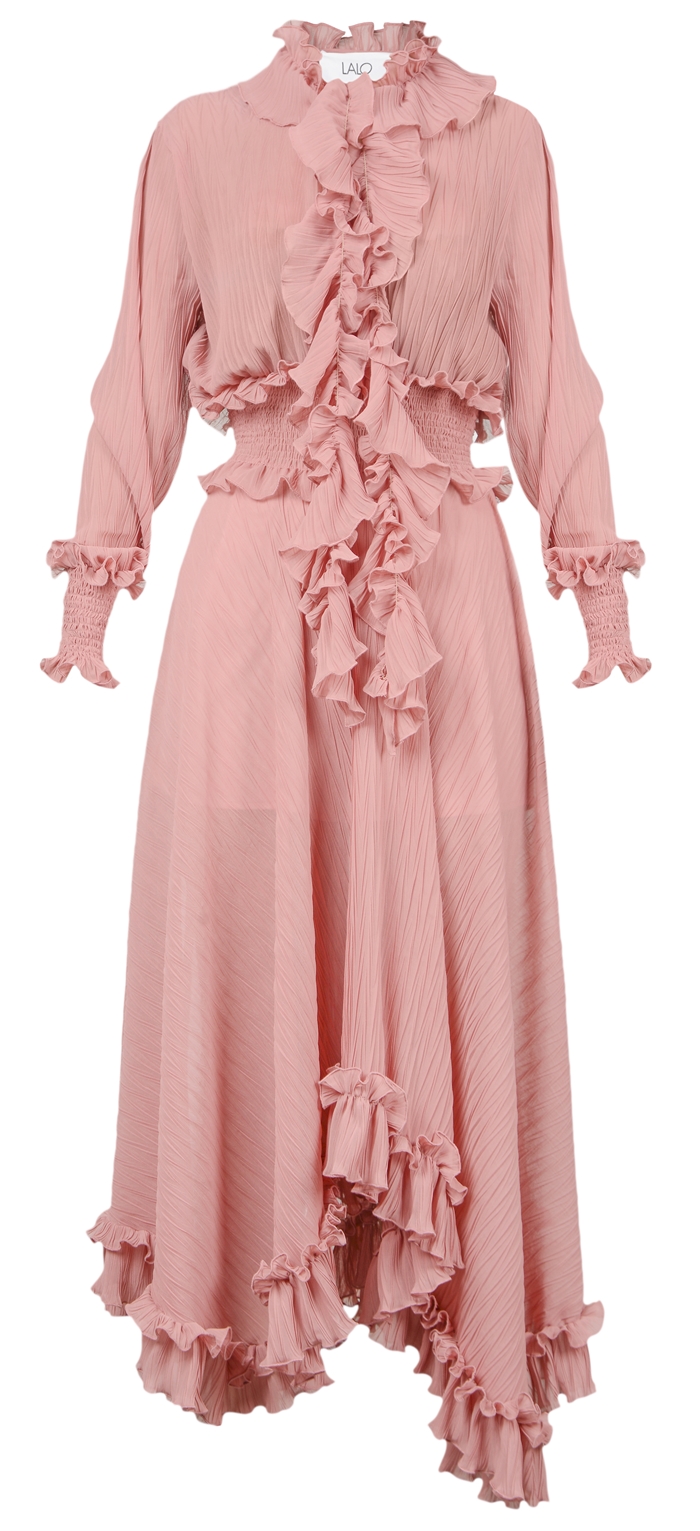 more is love | lalo - pink dress - dresses