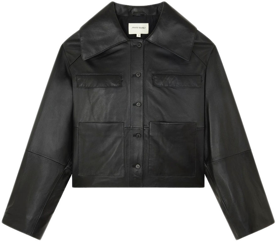 MORE is LOVE | Loulou Studio - Black Sulat Jacket - Jackets