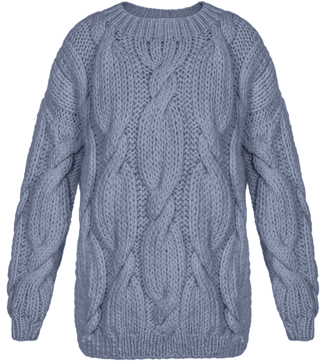 MORE is LOVE | Mirstores - Steel Blue Sweater - Sweaters